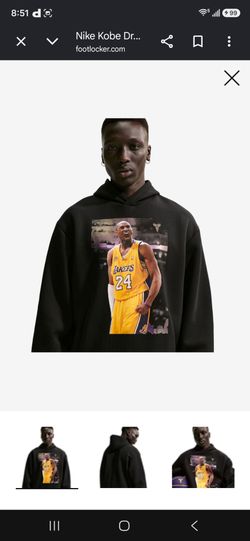 Nike Kobe Bryant Lakers Graphic Hoodie size XL
