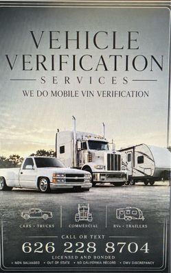 Vin verifications
