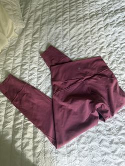 Pink lululemon Size 8 Leggings