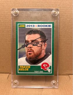Travis Kelce 2013 Score Rookie Autograph