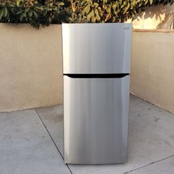 LG Refrigerator Stainless Steel 20CU Ft 30x33x66🚨👍3 MONTHS WARRANTY 