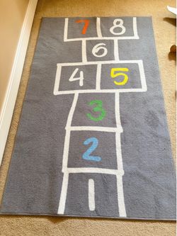 Kids hopscotch mat