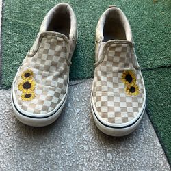 Vans Girls Size 6 Youth Or 8 Women’s 