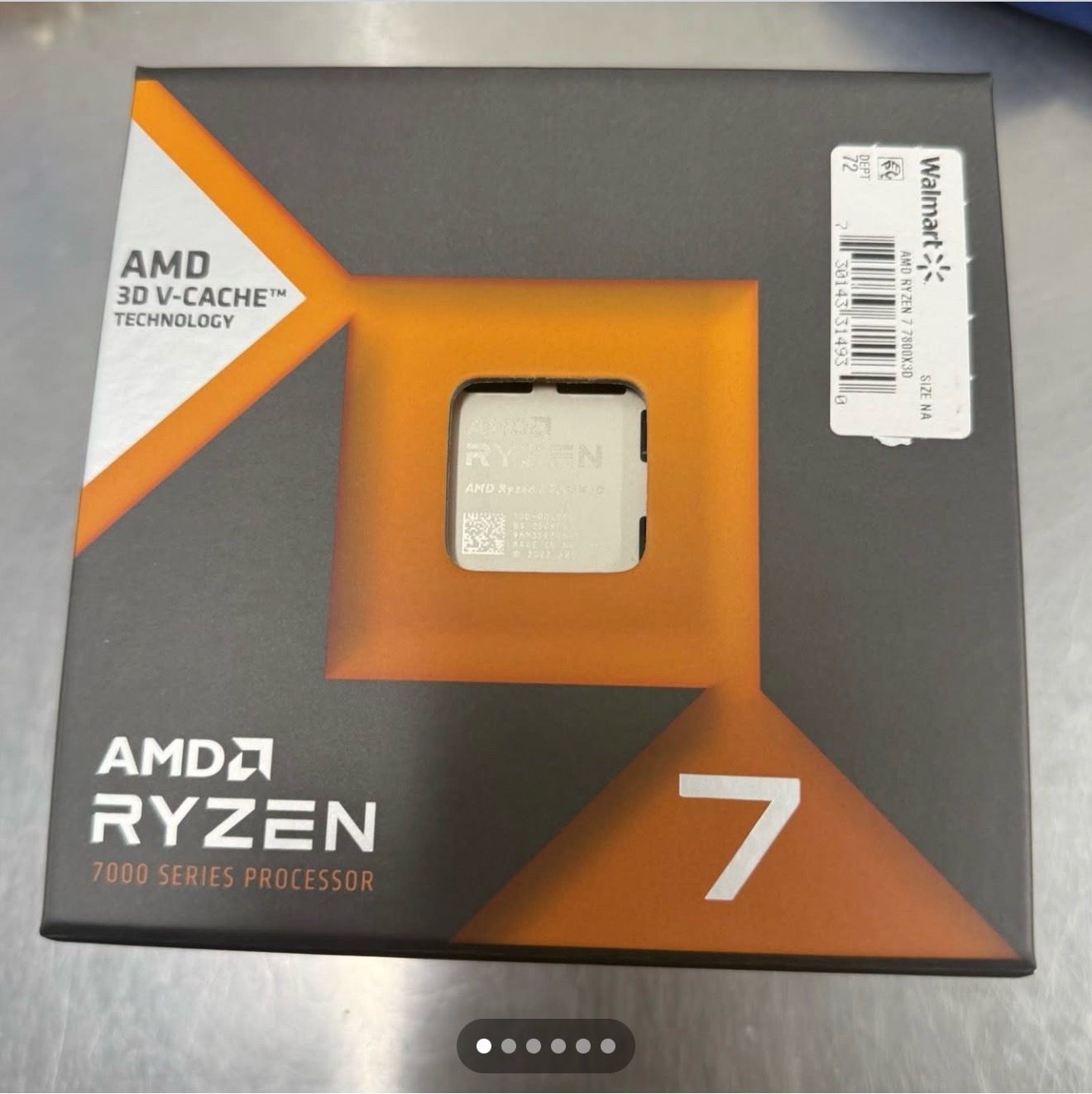 AMD Ryzen 77800x3d CPU