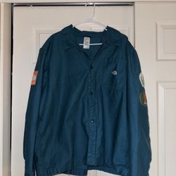 NORTH FACE VINTAGE BUTTON UP