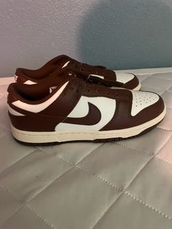 Nike Dunk Low Brown and White Sneakers