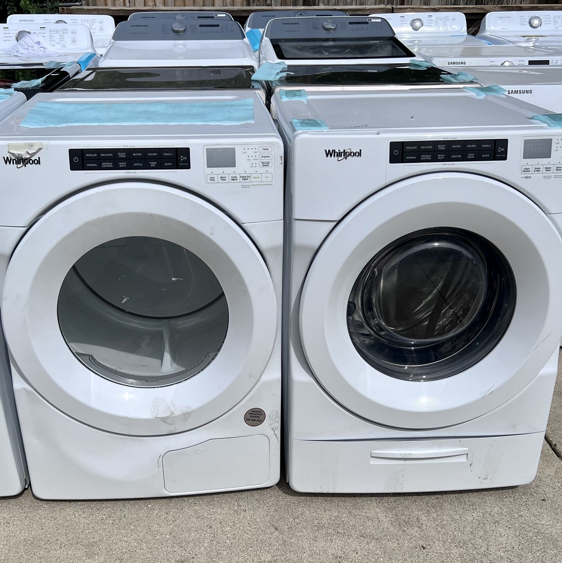 Washer And Dryer Set 