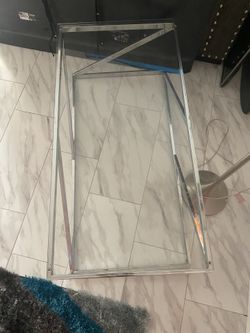 Glass table