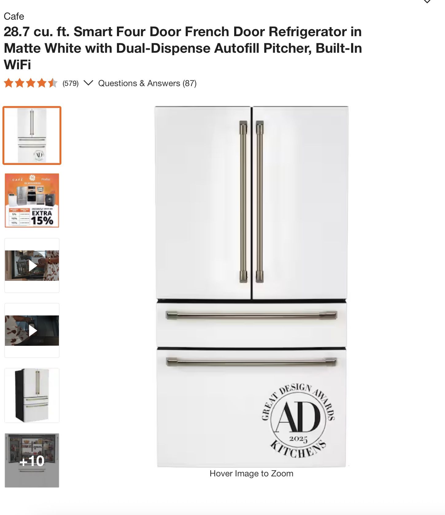 Cafe Refrigerator - Brand New And $400 Off Original price