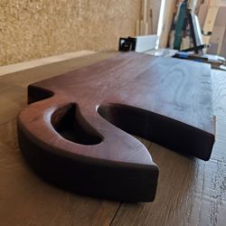 Custom Charcuterie board Dark Walnut