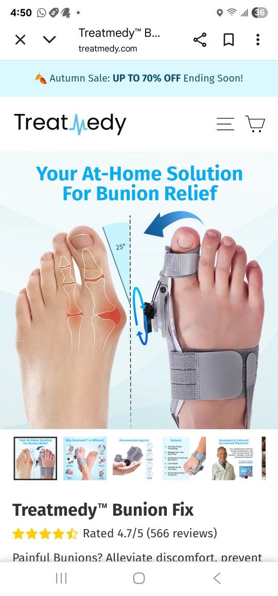 TreatMedy Bunion Fix
