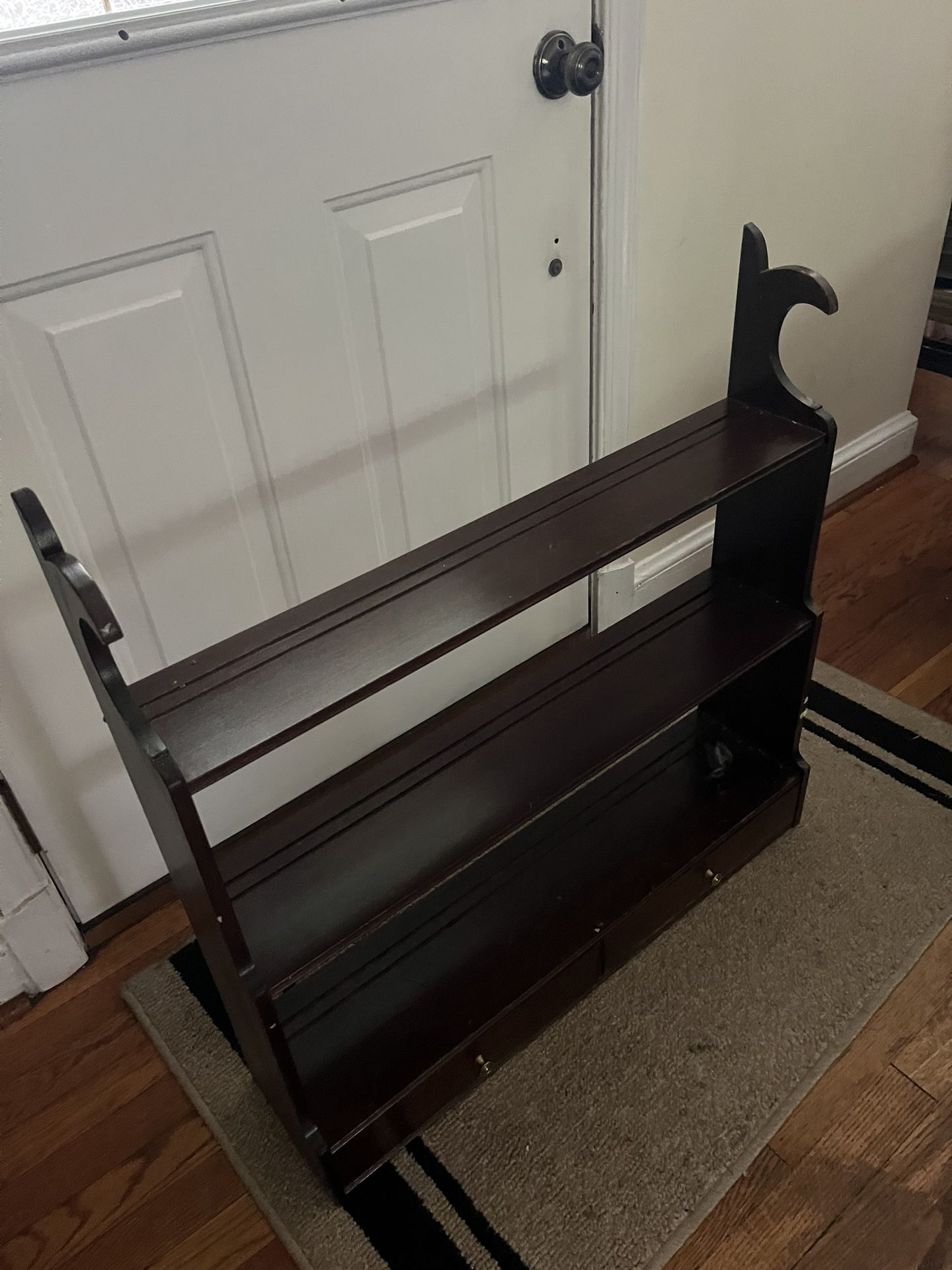 Brown Shelves