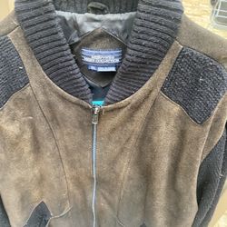 XL Mervin’s Men Collection, Leather Suede Jacket 