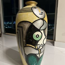 Egyptian floor vase
