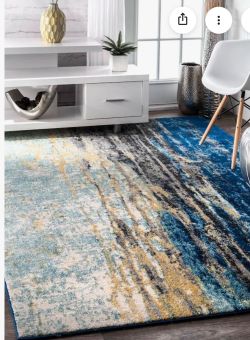 Nuloom Katharina Abstract Motif Area Rug  – 8’ x 10’ Excellent condition -Compared to $190 + tax