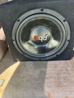 12” sub with box
