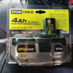 Ryobi High Performance 4.0 Battery