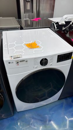 LG Front Load Electric Dryer White