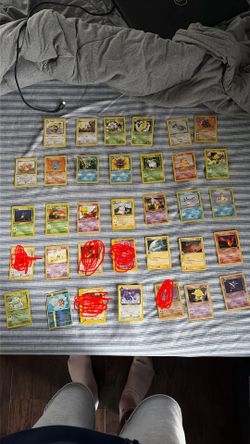 Vintage Pokemon cards