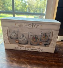 Harry Potter Color Change Glasses Set of 2