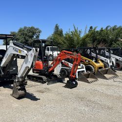 Bobcat Dump Truck Mini Excavator 