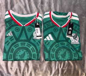 Adidas Mexico soccer jersey in green NEW