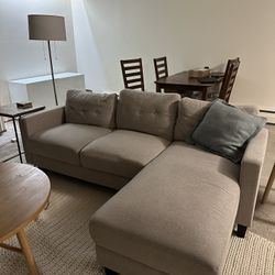 Left Sided Sectional Couch 