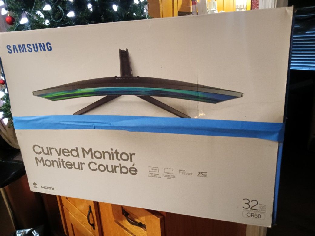 32-in Samsung Monitor.