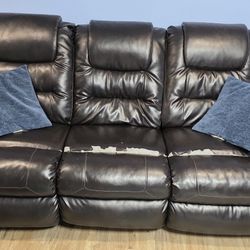 LEATHER SOFA
