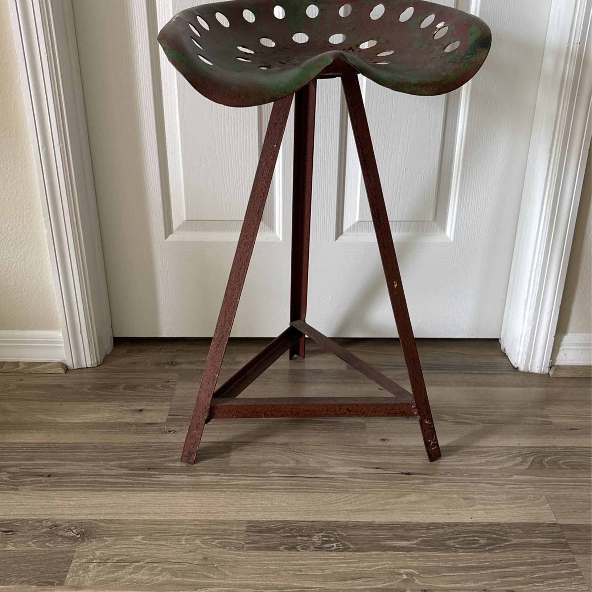 Eclectic tractor Stool