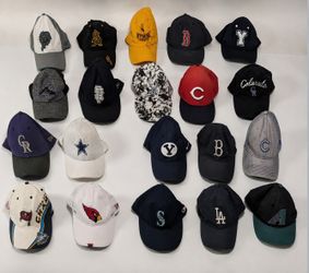 39 Sports Hats Bundle | MLB, NFL & NCAA | Reseller Lot