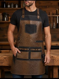 Authentic Leather Aprons Bibs from (León Guanajuato)