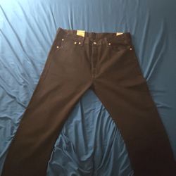 Black 501 Levi Pants 