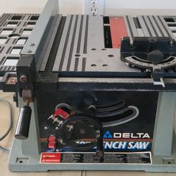 Delta 10-inch Bench Table Saw 1349744 


