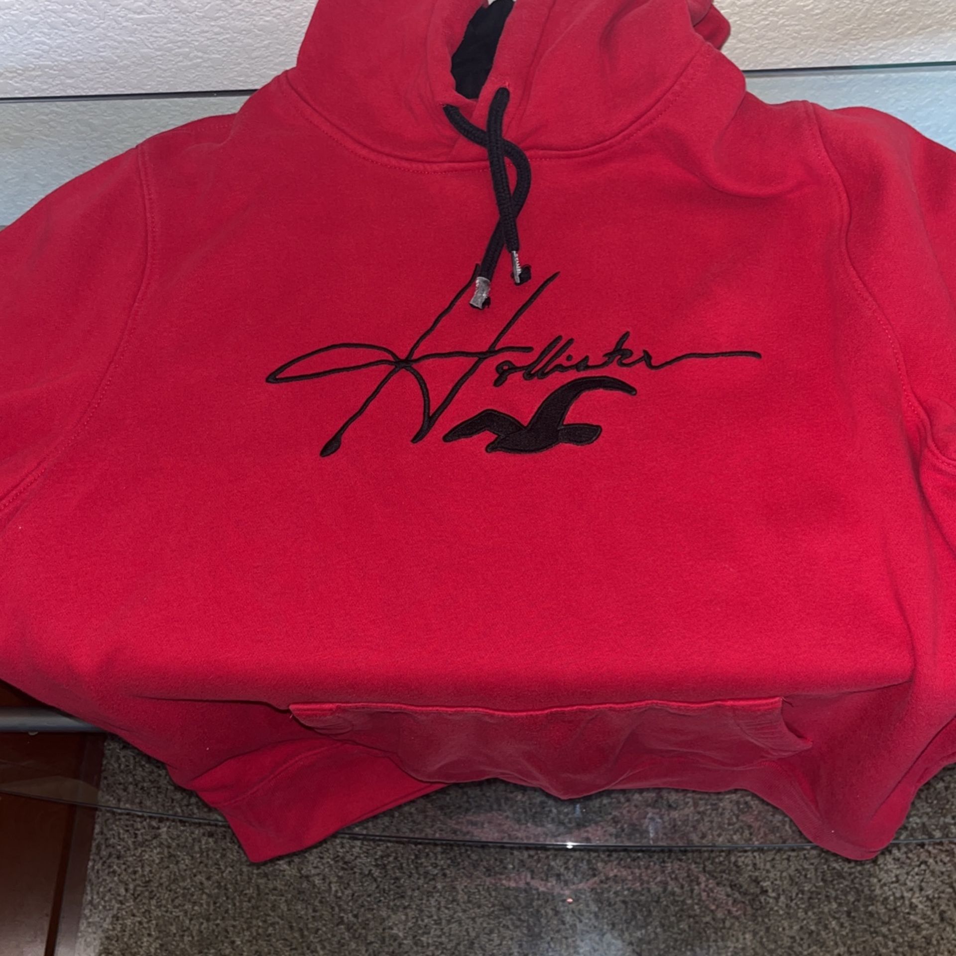 Men’s XL Hollister Hoodie Red