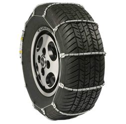 SCC SC1040 Radial Chain Cable Traction Tire Chain - Set of 2, Silver   New
