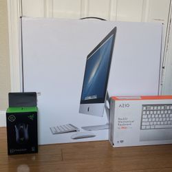 IMac + Azio Mechanical Keyboard