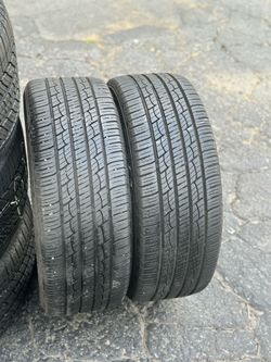PAIR OF TIRE 205 55 16  CONTINENTAL 85% LIFE