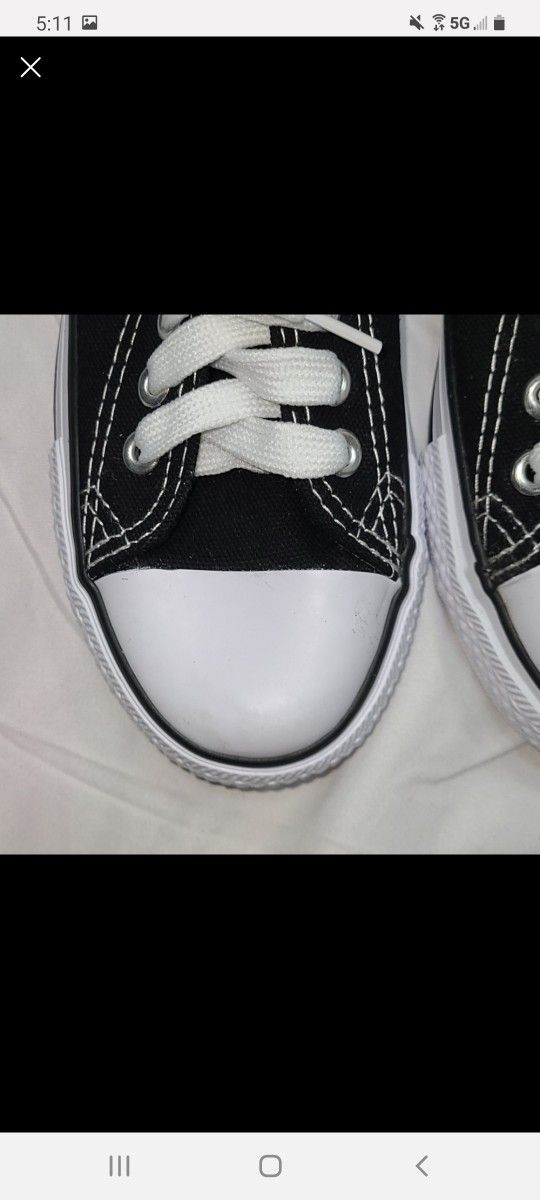 2 Pair Girls Size 5 Sneakers