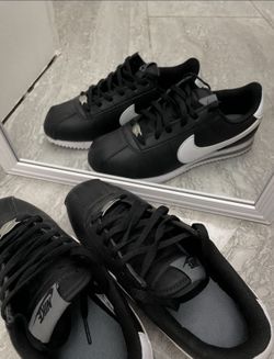 Black cortez shoes