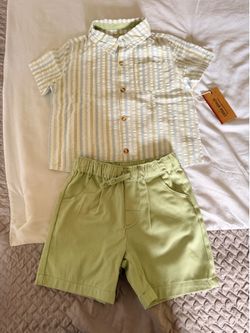 Shorts and blouse set