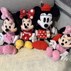Minnie Mouse Plushies 