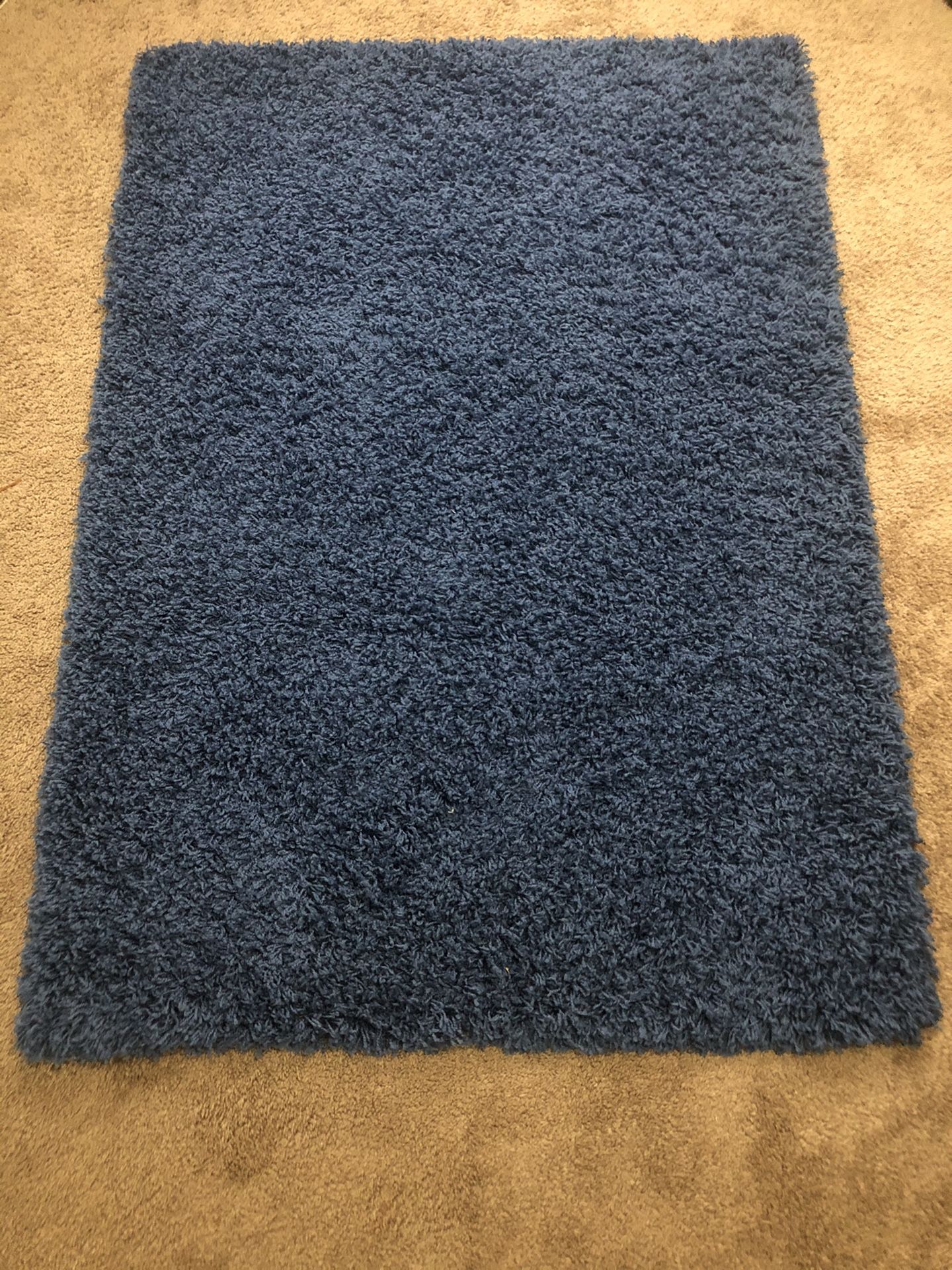 39”x55” Navy Blue Rug