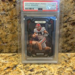 Brock Bowers RC PSA 9