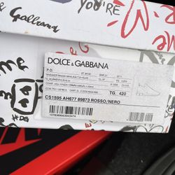 Size 42 Dolce And Gabbana 