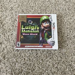 Luigi's Mansion: Dark Moon (Nintendo 3DS, 2013) Authentic - Complete CIB Tested