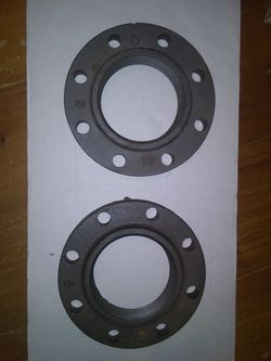 5" 8 Bolt Hole Cast Iron Threaded Flange