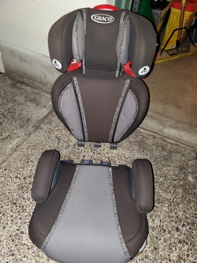 Graco Booster Seat w/ Removable Back-Head Support