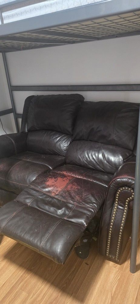 Love Seat With Both Seats Reclining. Free