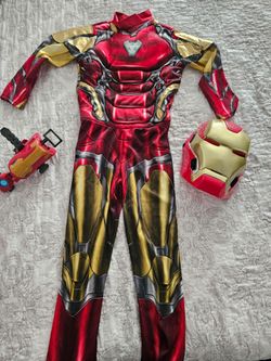 Iron Man Kids Halloween Costume with Mask